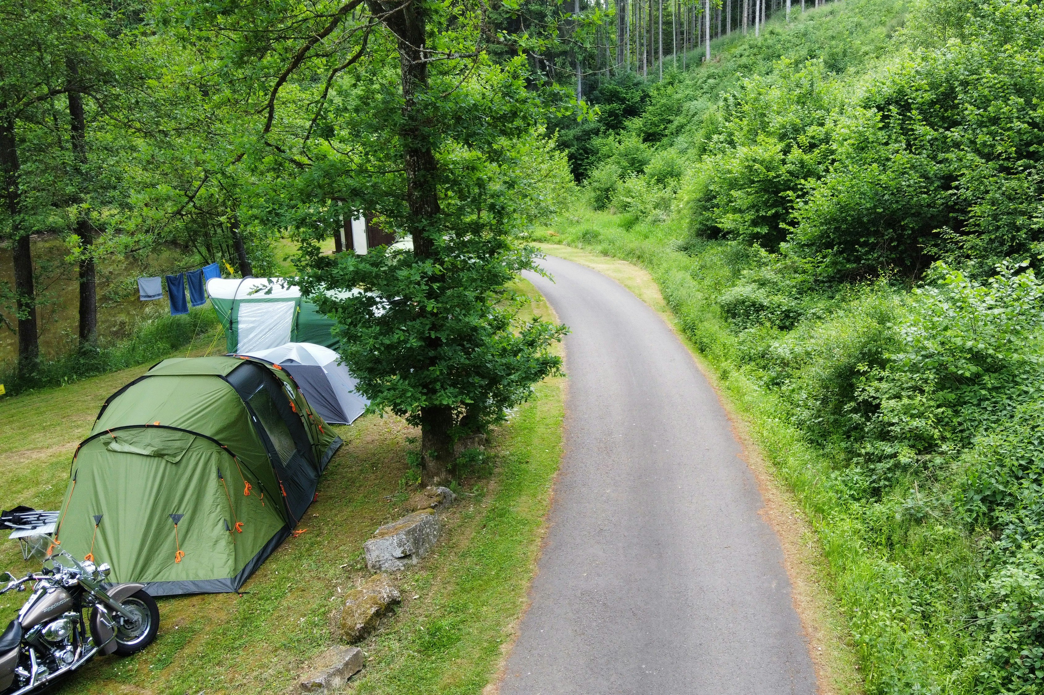 Camping Bockenauer Schweiz - Zeltplätze auf dem Campingplatz