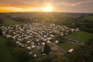 Campingplatz Brockmühle - Übersicht auf das gesamte Campingplatz Gelände