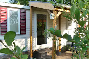 Campingplatz Brunautal - Mobilheim vom Campingplatz im Grünen