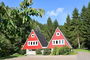 Campingplatz & Bungalowdorf Erlau - Mobilheime auf dem Campingplatz