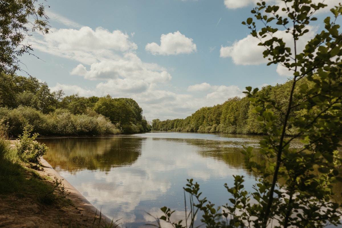 Camping Emstal - Blick auf den See