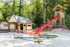 Campingplatz Eulenburg - Kinderspielplatz auf dem Campingplatz