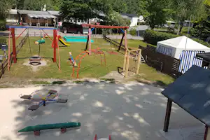 Campingplatz Eulenburg - Kinderspielplatz auf dem Campingplatz