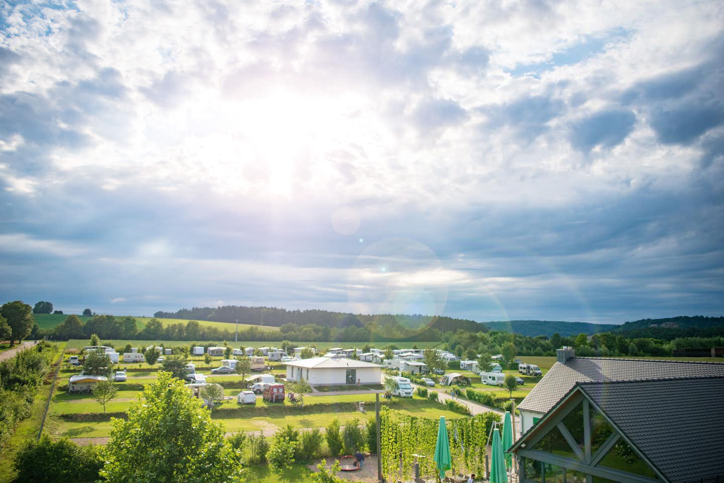Campingplatz Freizeitinsel - Wohnmobil- und  Wohnwagenstellplätze im Grünen
