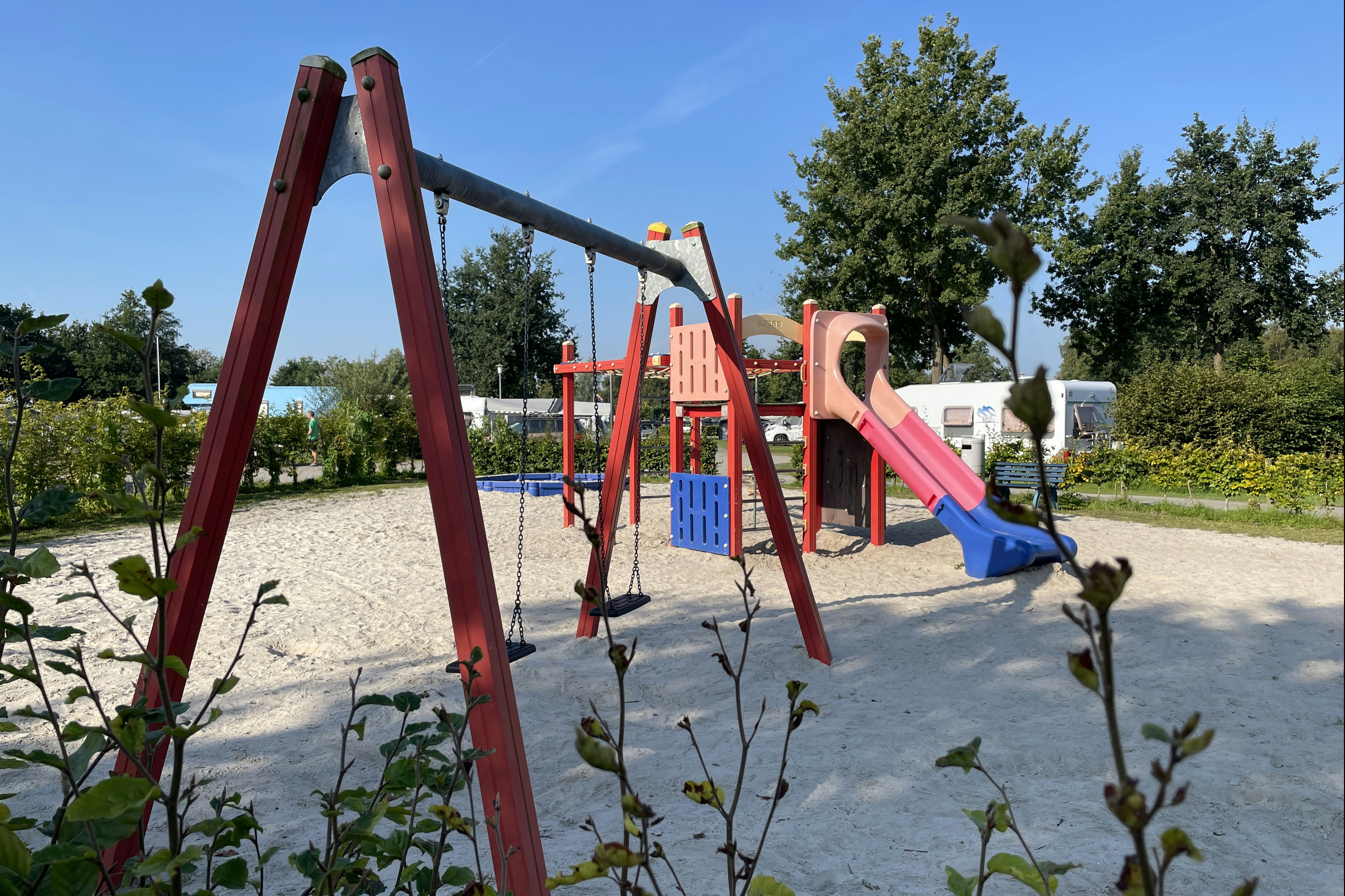 Campingplatz Großes Meer  - Kinderspielplatz auf dem Campingplatz
