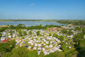 Campingplatz Großes Meer - Luftaufnahme des Campingplatzes