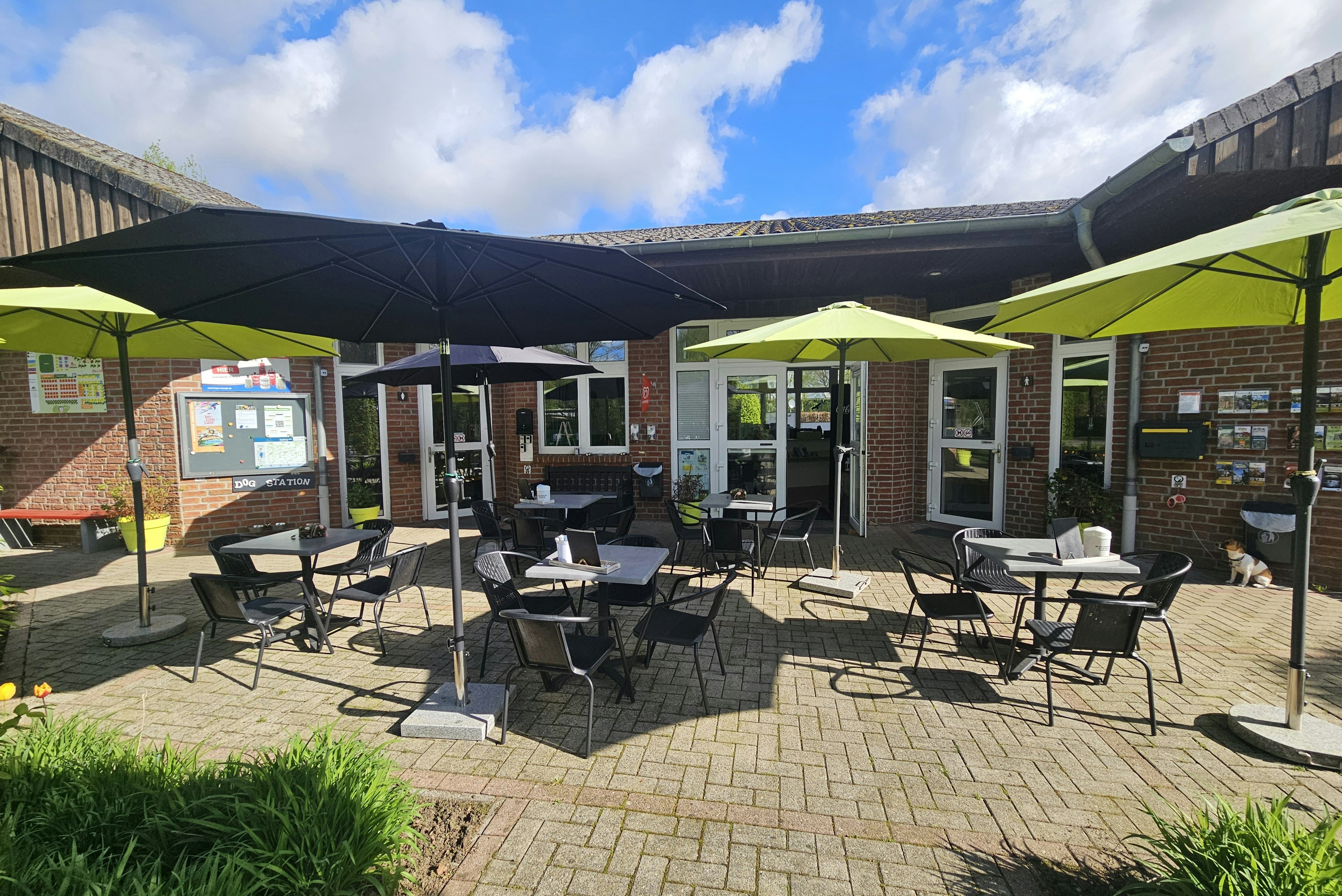 Camping Hümmlinger Land  - Restaurant mit Terrasse auf dem Campingplatz