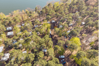 Campingplatz Icanos - Blick auf das Campinggelände von oben