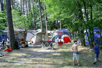 Campingplatz Icanos - Zelte auf der Zeltwiese
