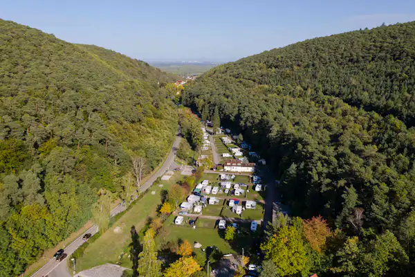 Campingplatz im Burgtal
