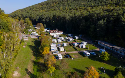 Campingplatz im Burgtal