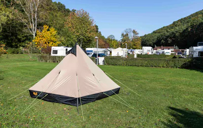 Campingplatz im Burgtal