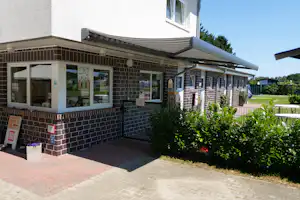 Campingplatz Blankes Glück - Haus der Rezeption auf dem Campingplatz
