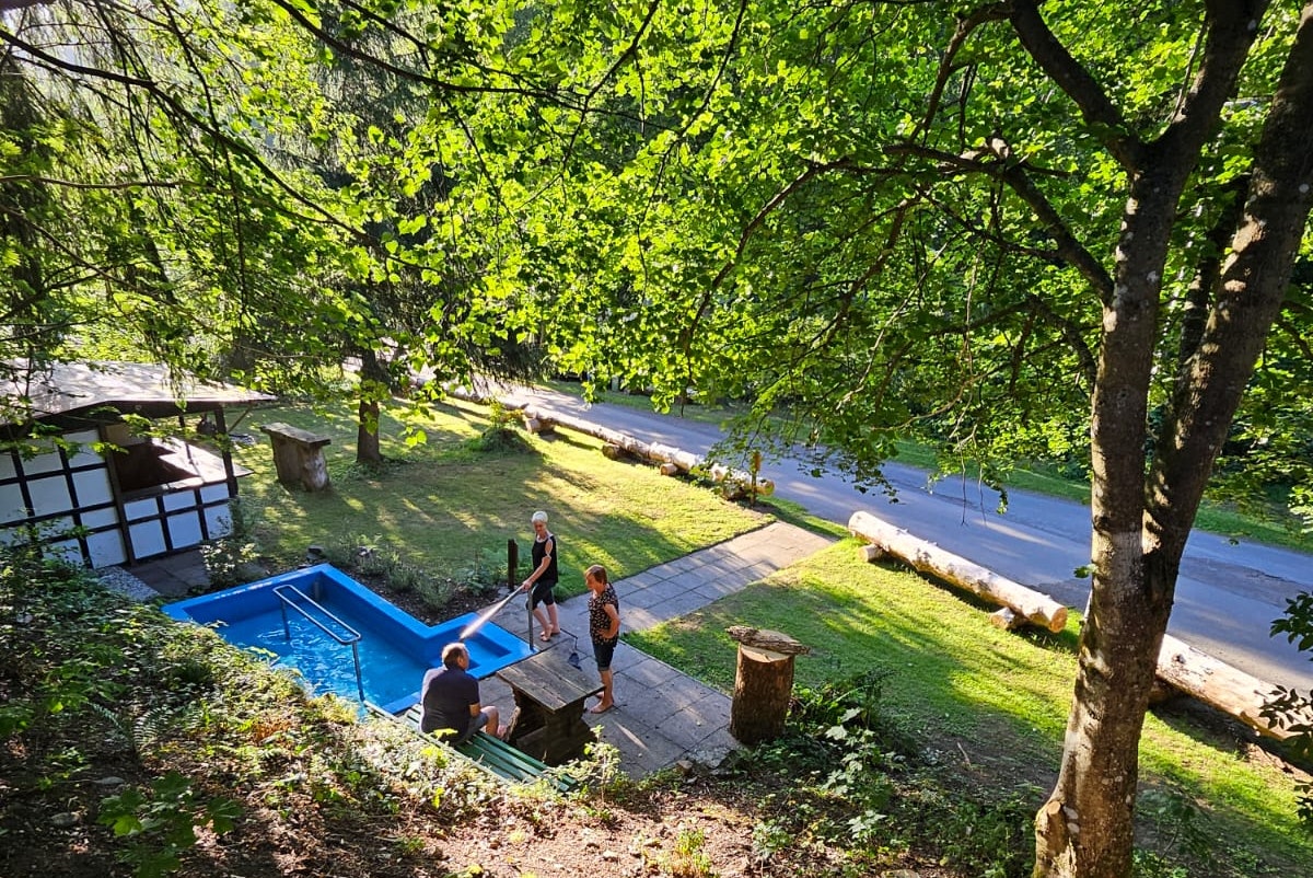 Campingplatz im Waldwinkel - Pool auf dem Campingplatz