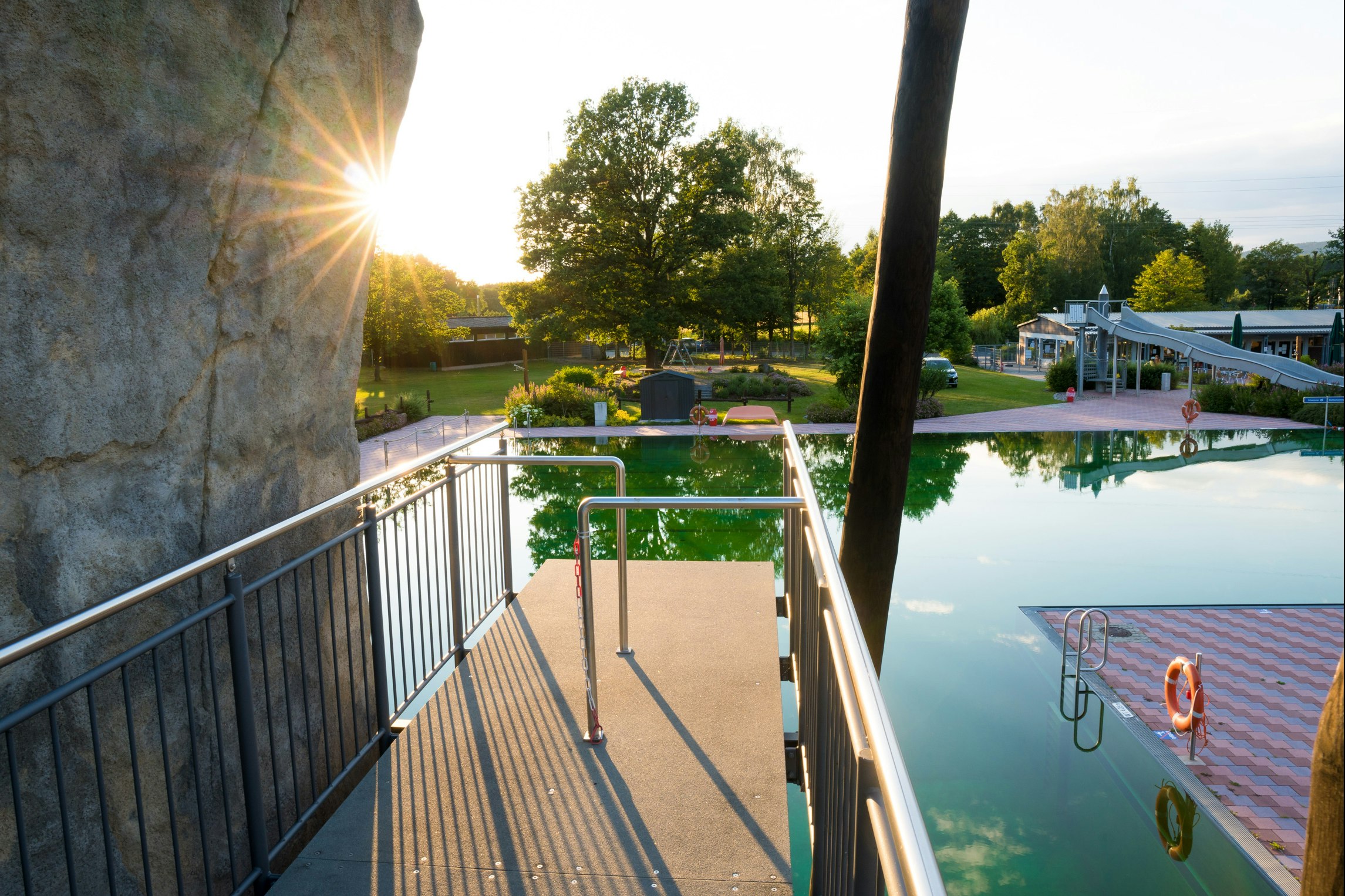 Campingplatz Immenreuth - Naturerlebnisbad auf dem Campingplatz