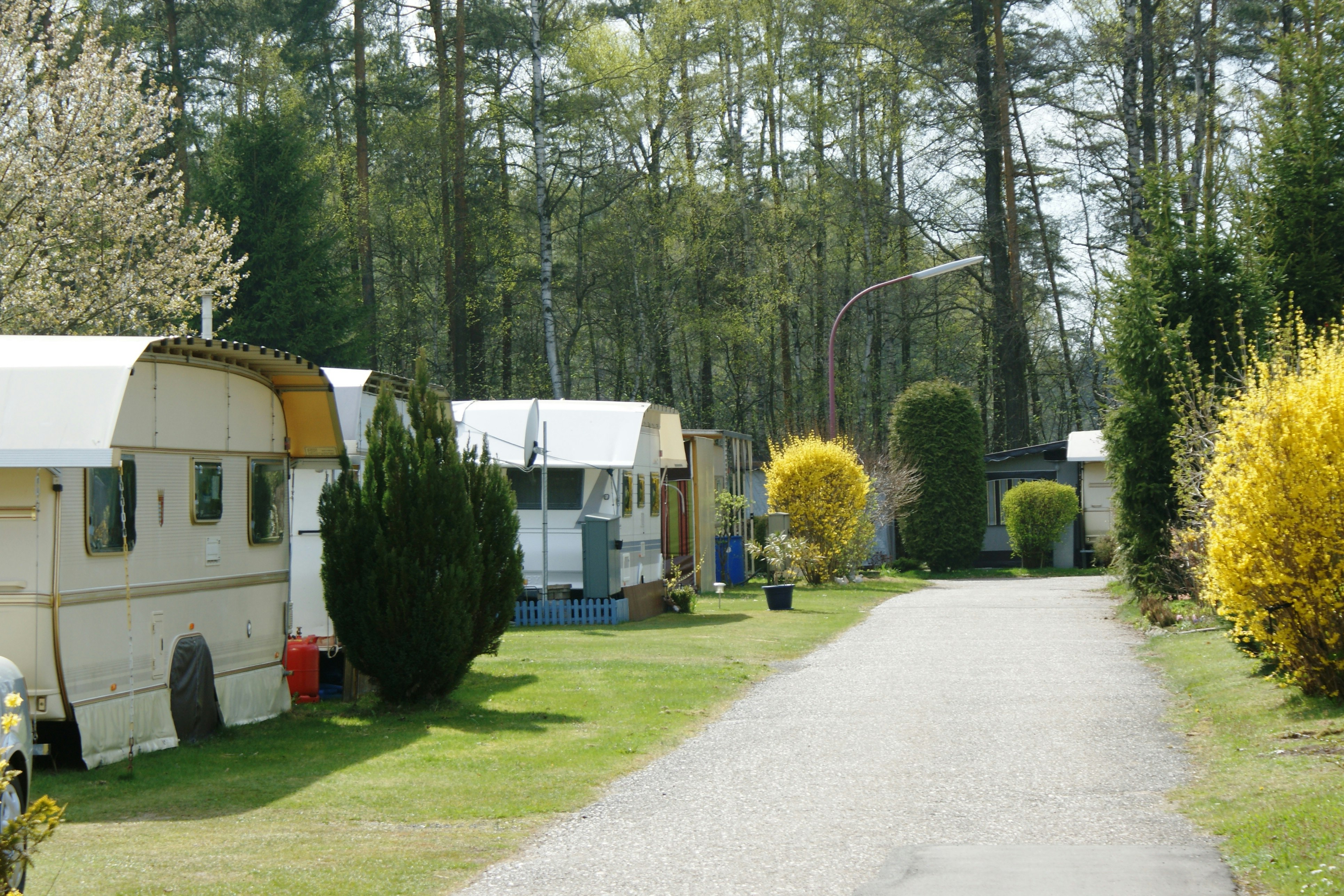 Campingplatz Immenreuth - Standplätze auf dem Campingplatz
