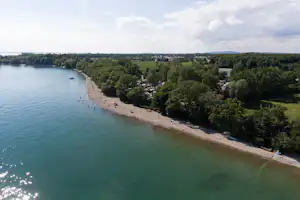 Campingplatz Iriswiese - Campingplatz aus der Vogelperspektive