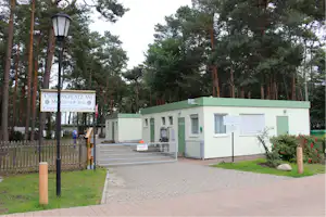 Campingplatz Am Motzener See Campingplatz Kallinchen am Motzener See - Eingang des Campingplatzes