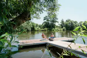 Campingplatz Kassel - Badesteg am See