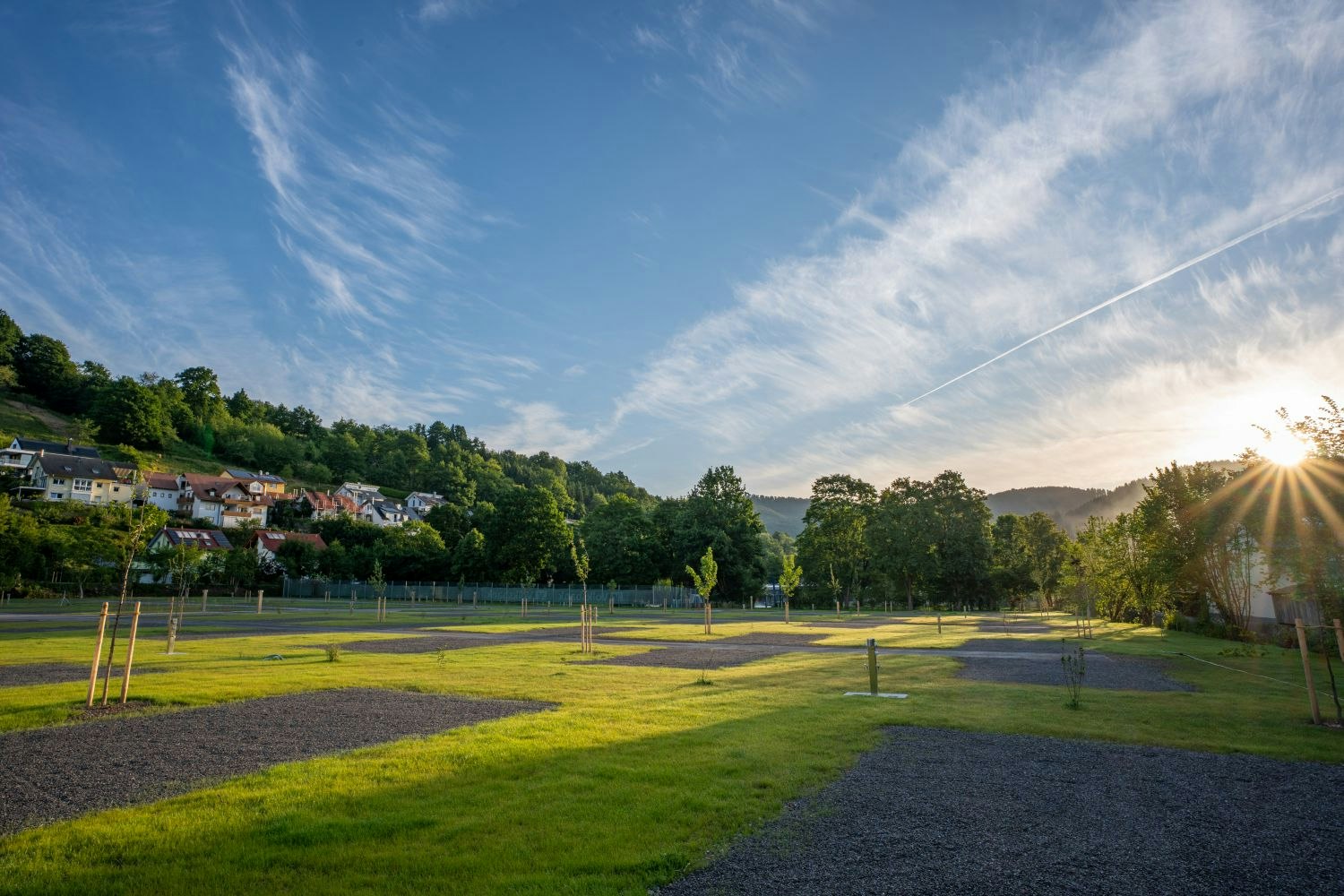 Camping Kinzigtal  Campingplatz Kinzigtal - Standplätze auf dem Campingplatz