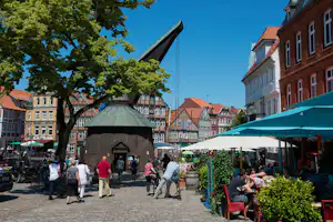 Campingplatz Krautsand am Elbstrand - Hansestadt Stade in der Nähe des Campingplatzes
