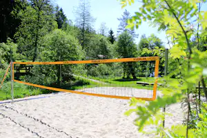Campingplatz Langenwald - Volleyballfeld auf dem Sportplatz vom Campingplatz