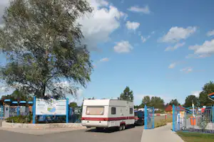 Campingplatz Loissin - Eingang zum Campingplatz