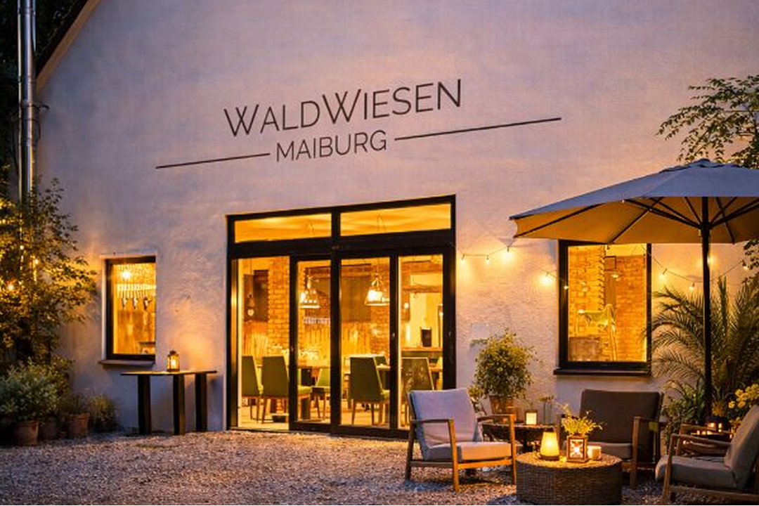 Campingplatz Maiburg - Restaurant mit Outdoor Möbeln 