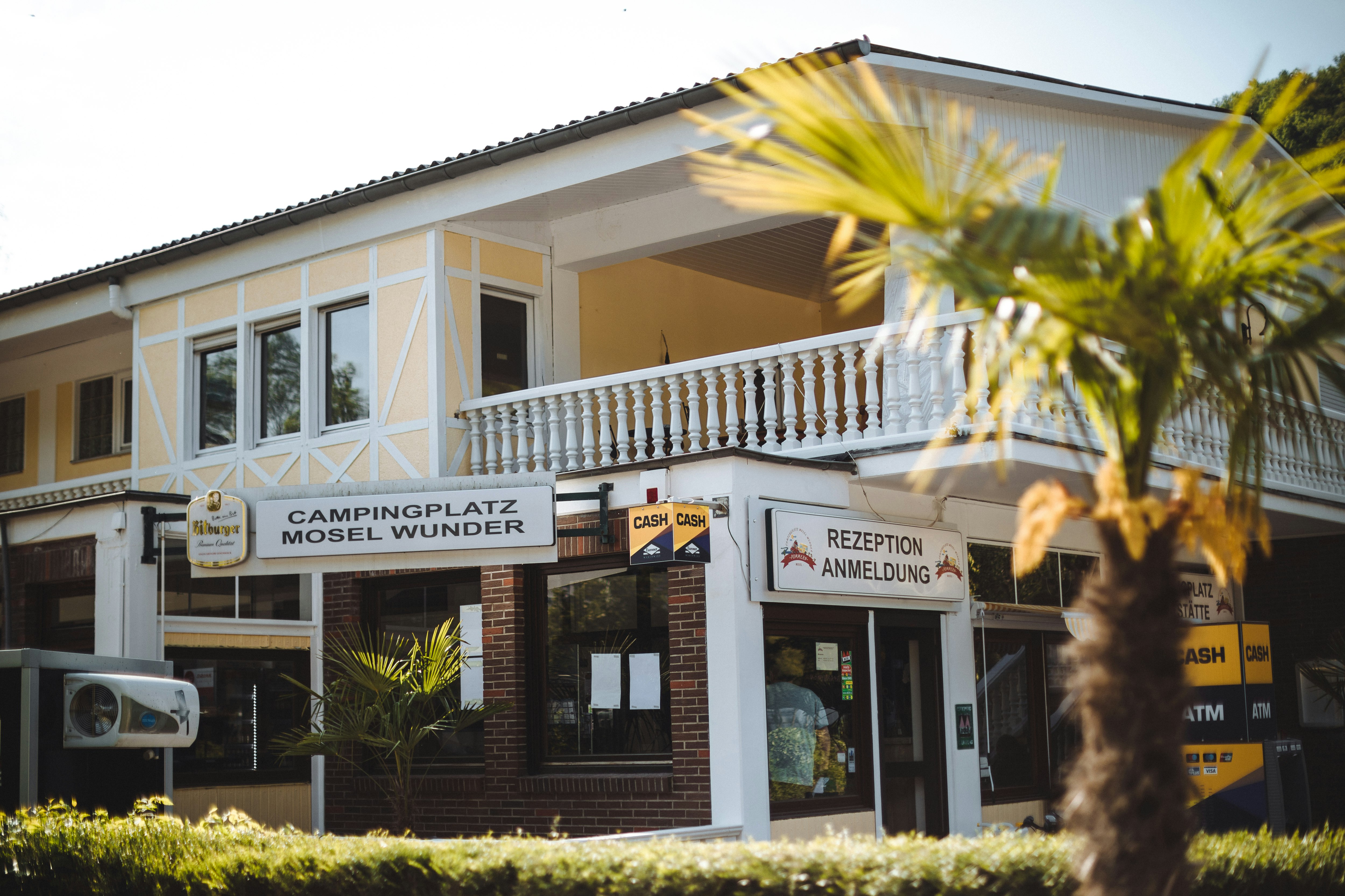 Campingplatz Mosel Wunder - Rezeption des Campingplatzes