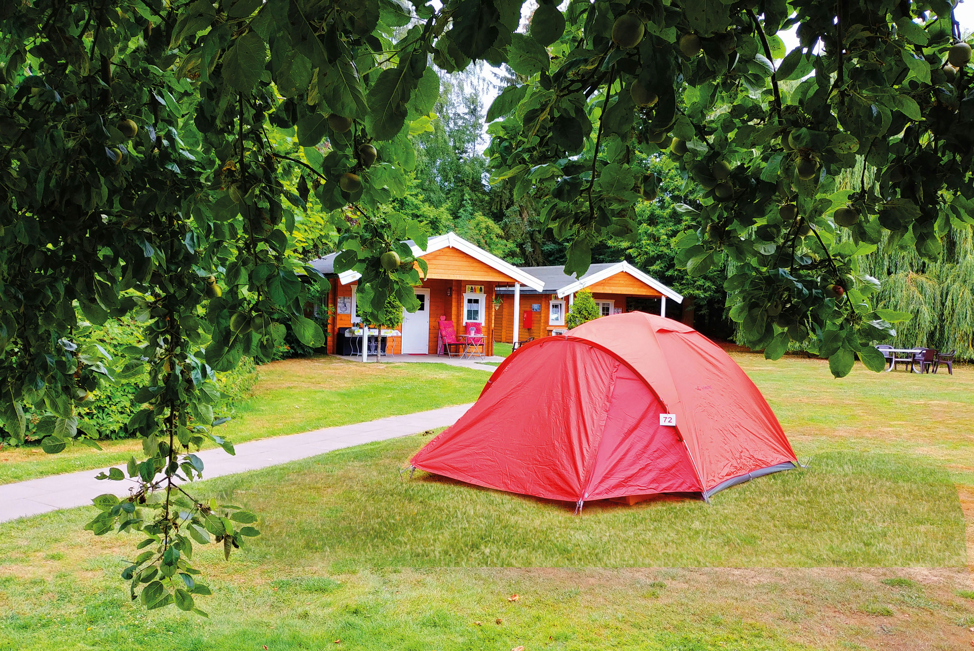 Campingplatz Münster - Zeltplatz auf dem Campingplatz