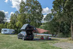 Odenwald River Camp - Standplätze auf dem Campingplatz