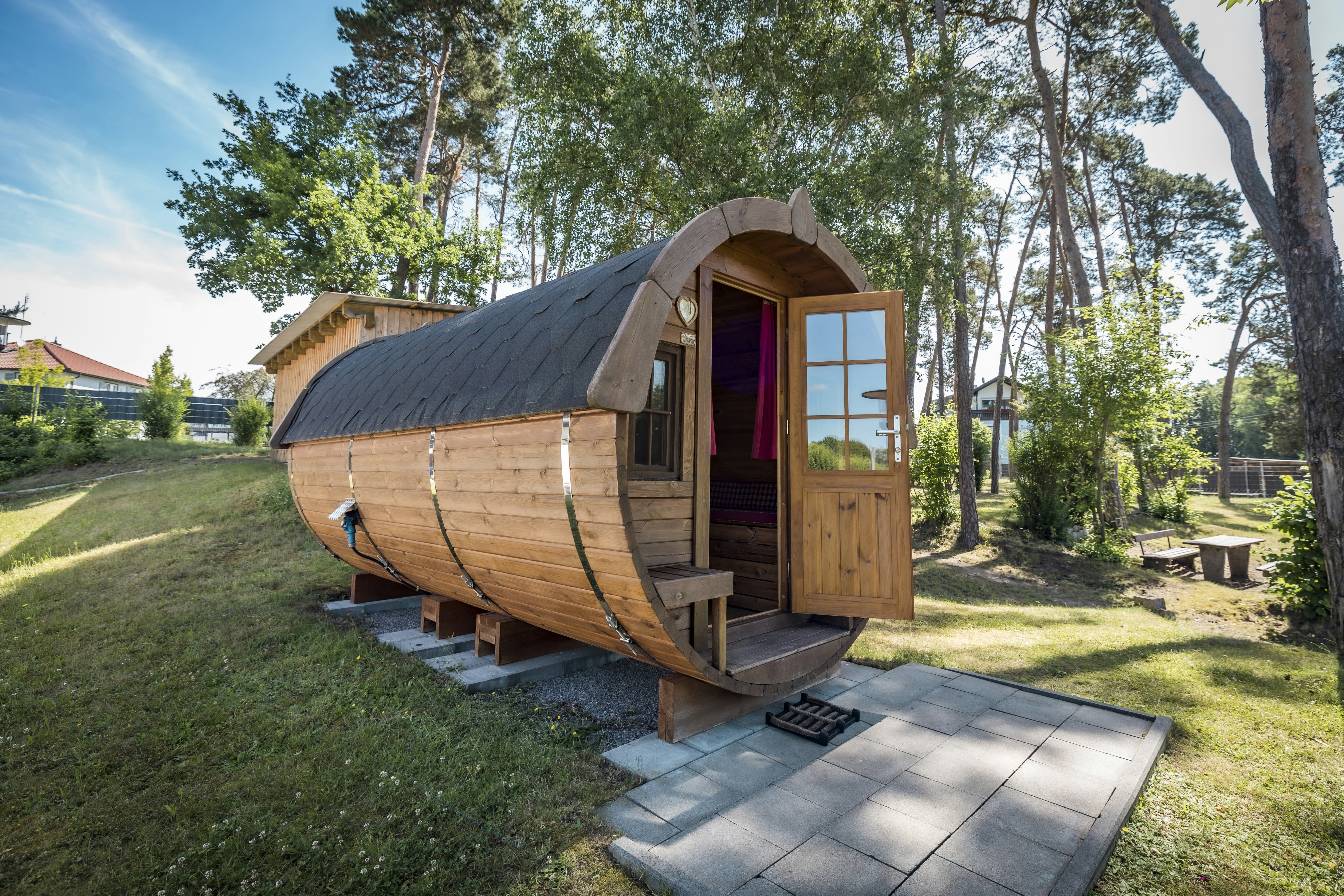 Campingplatz Nittenau - Campingfasss auf dem Campingplatz