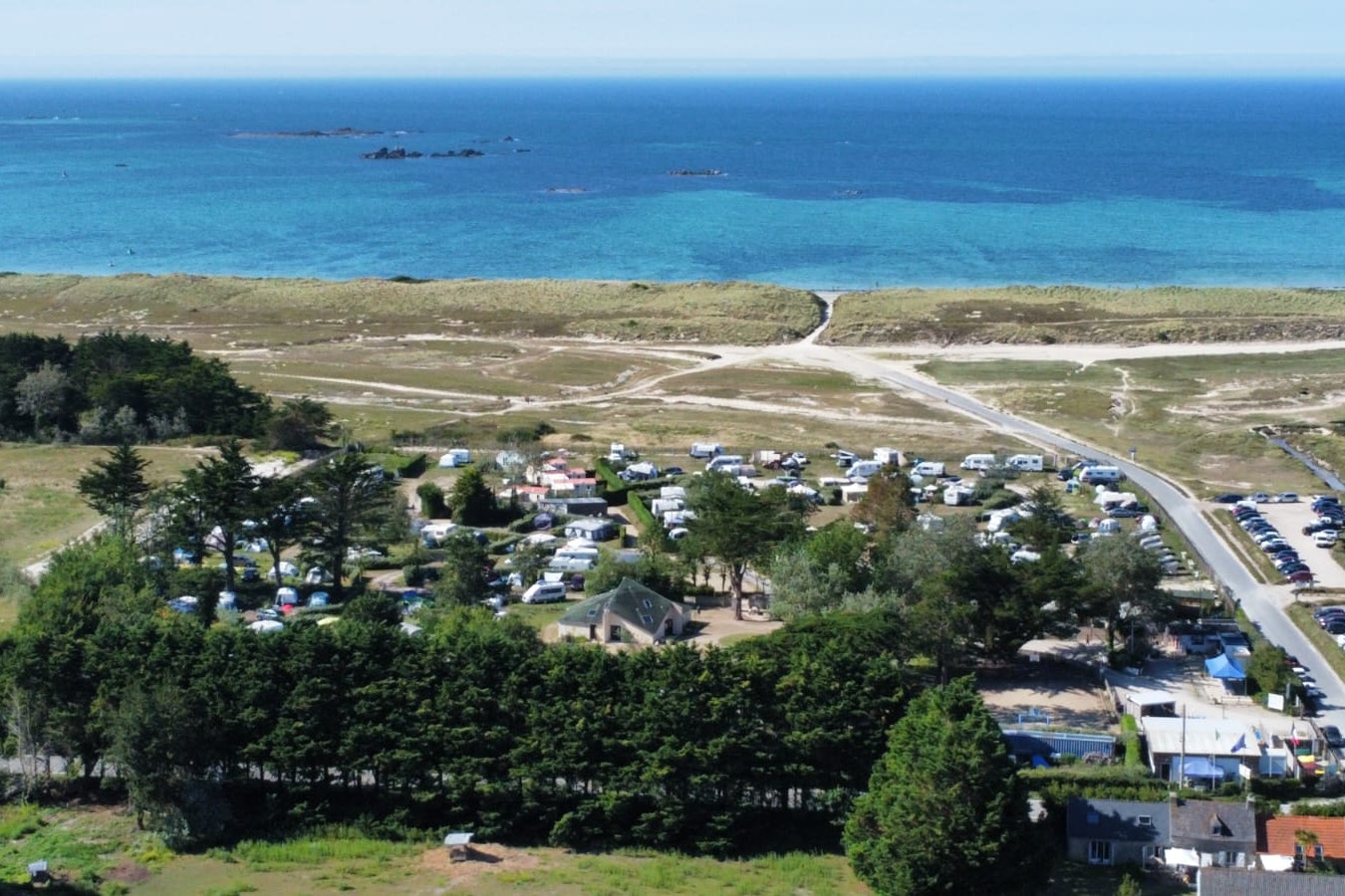 Campingplatz Ode Vras  Camping Ode Vras  - Campingplatz aus der Vogelperspektive