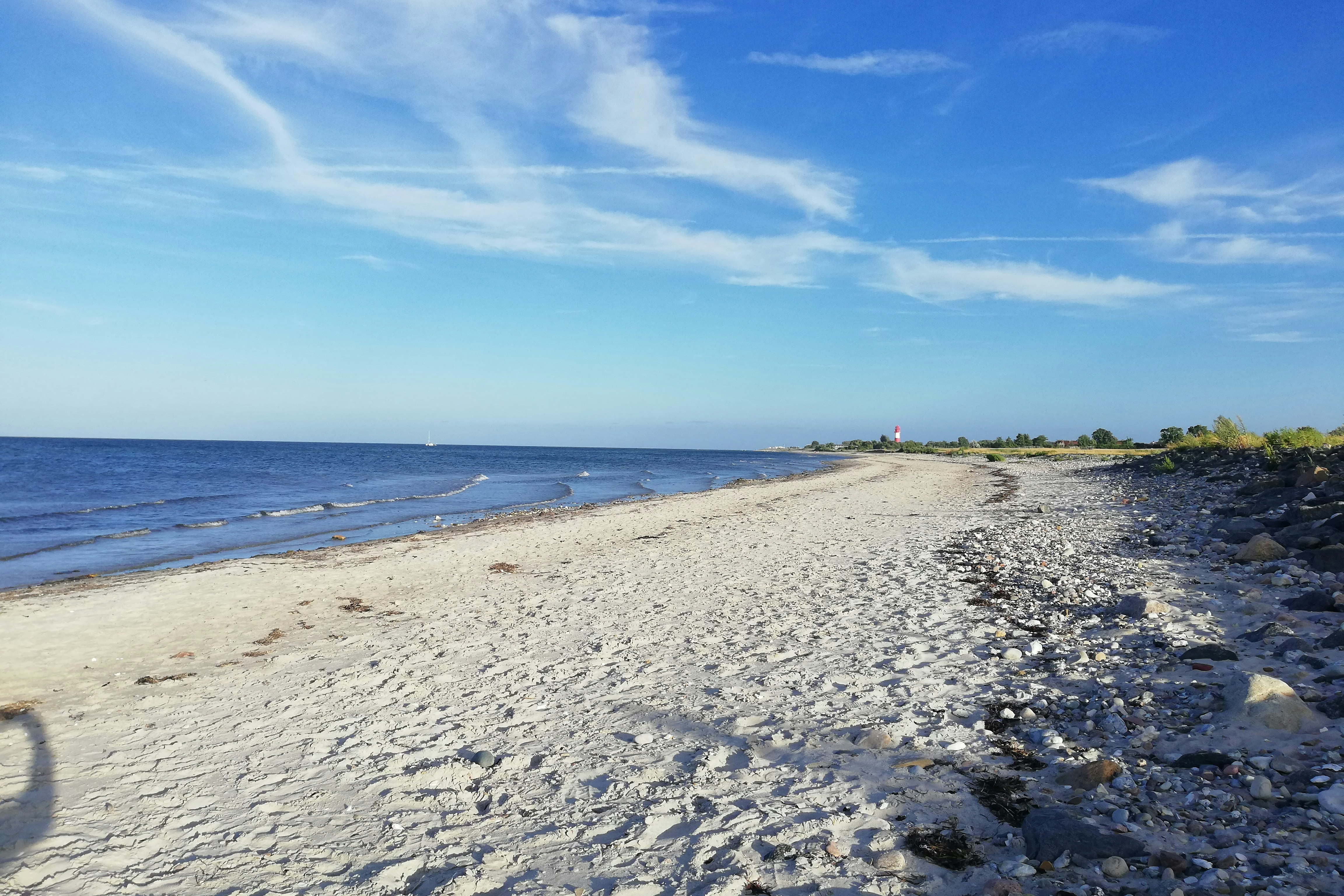 Campingplatz Ostseesonne - Blick auf den Strand am Campingplatz