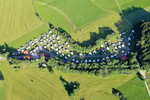 Campingplatz Pfronten - Campingplatz Luftaufnahme