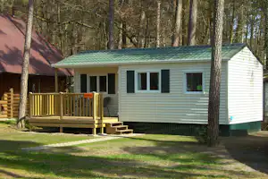 Campingplatz Pommernland - Mobilheime vom Campingplatz mit Veranden