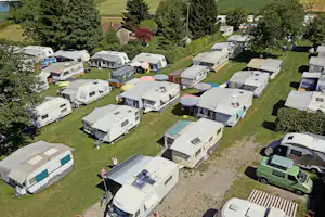 Campingplatz Rausenbach - Übersicht auf das gesamte Campingplatz Gelände