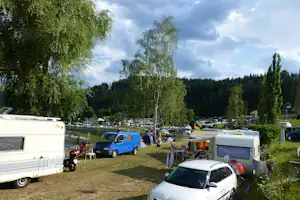 Campingplatz Saalthal-Alter - Standplätze auf dem Campingplatz