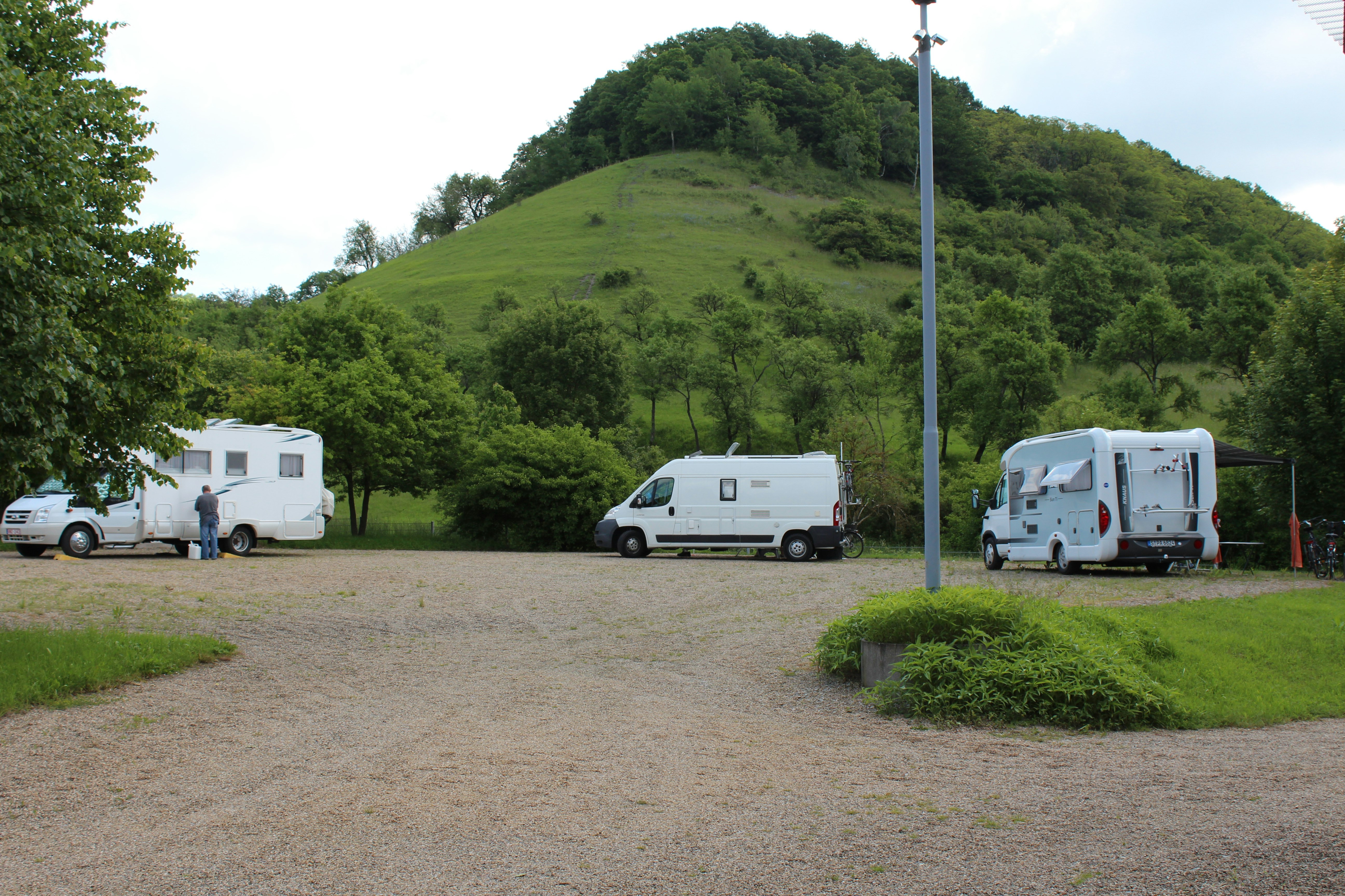 Campingplatz Scheinfeld - Standplätze auf dem Campingplatz