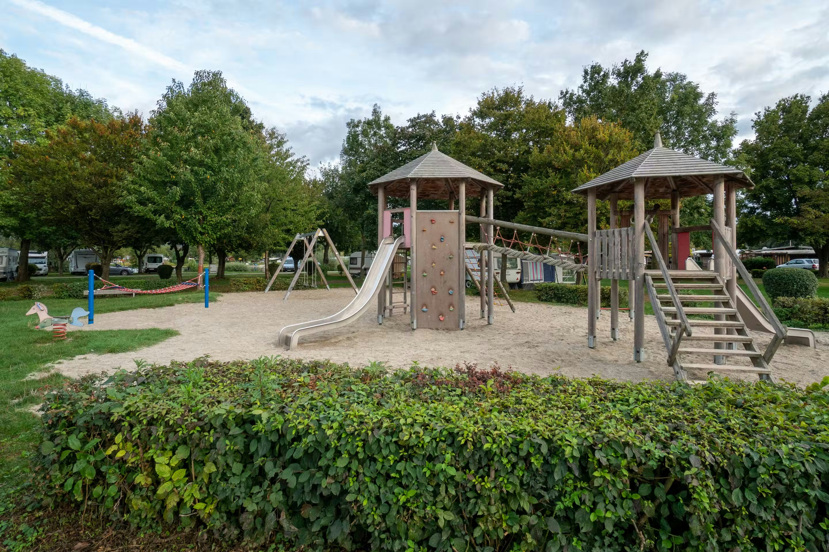 Campingplatz Schuttern  - Kinderspielplatz auf dem Campingplatz