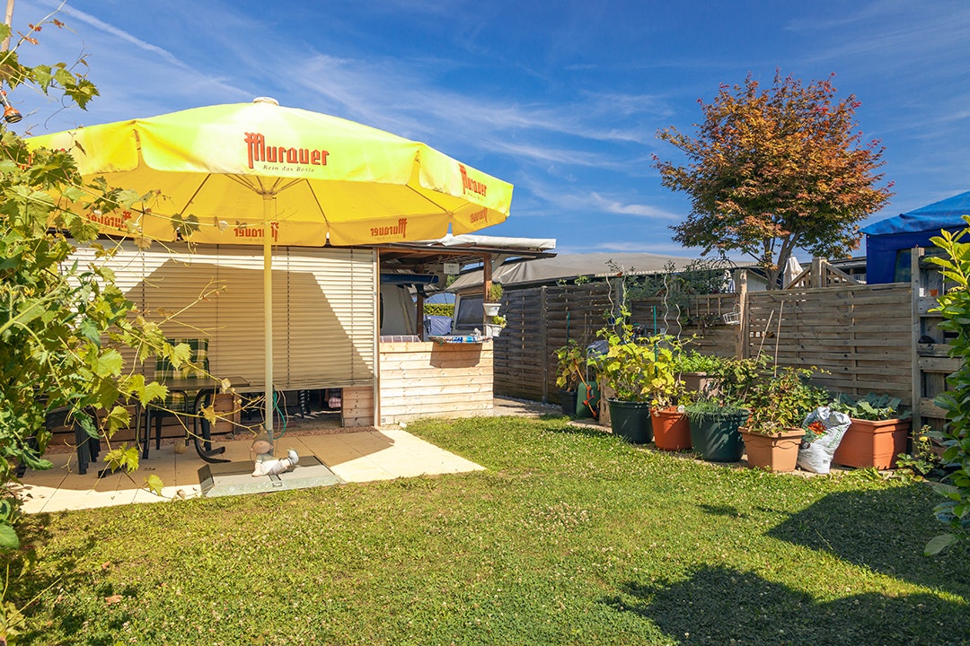 Freizeitzentrum Schwarzlsee  Campingplatz Schwarzl-Freizeitzentrum - Snackbar auf dem Campingplatz