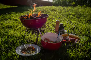 Camping Seebauer Campingplatz Seebauer - Grillen auf dem Campingplatz