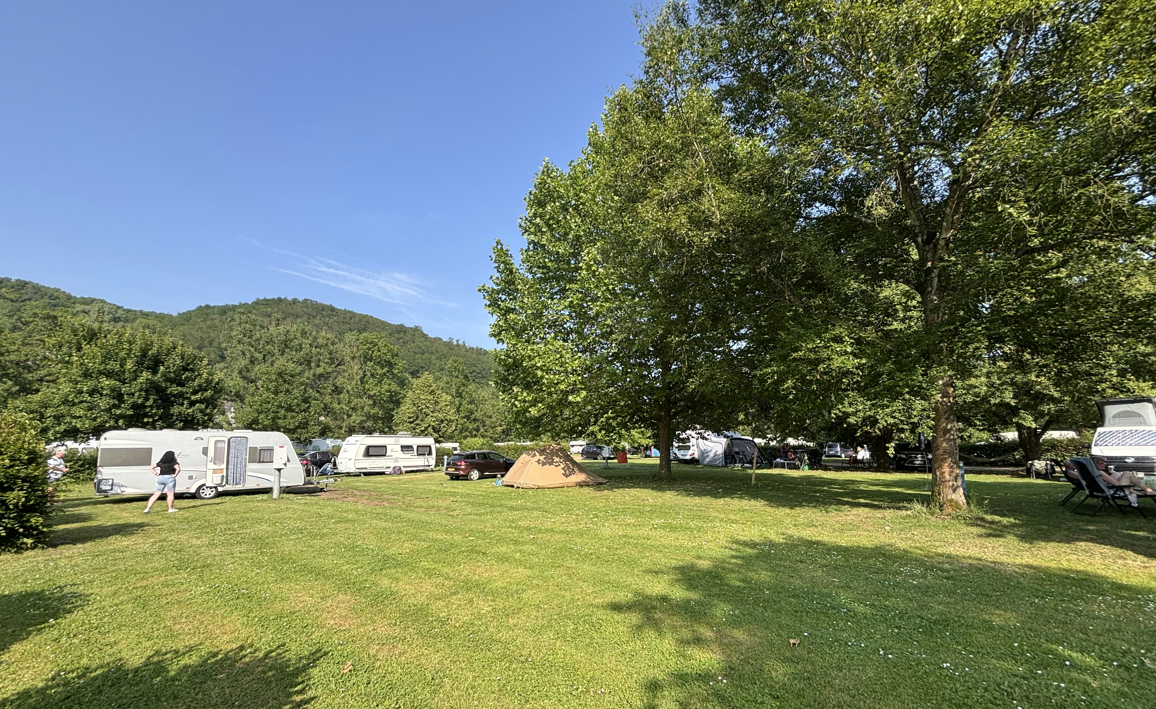 Nied | Camping Siersburg  Campingplatz Siersburg - Standplätze im Grünen auf dem Campingplatz