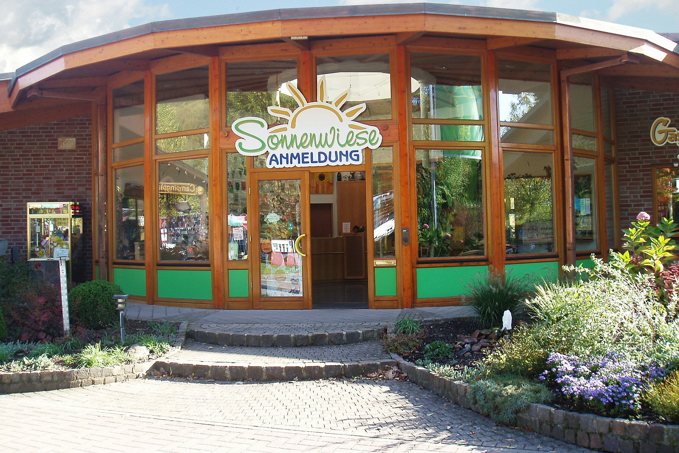 Campingplatz Sonnenwiese - Rezeption des Campingplatzes