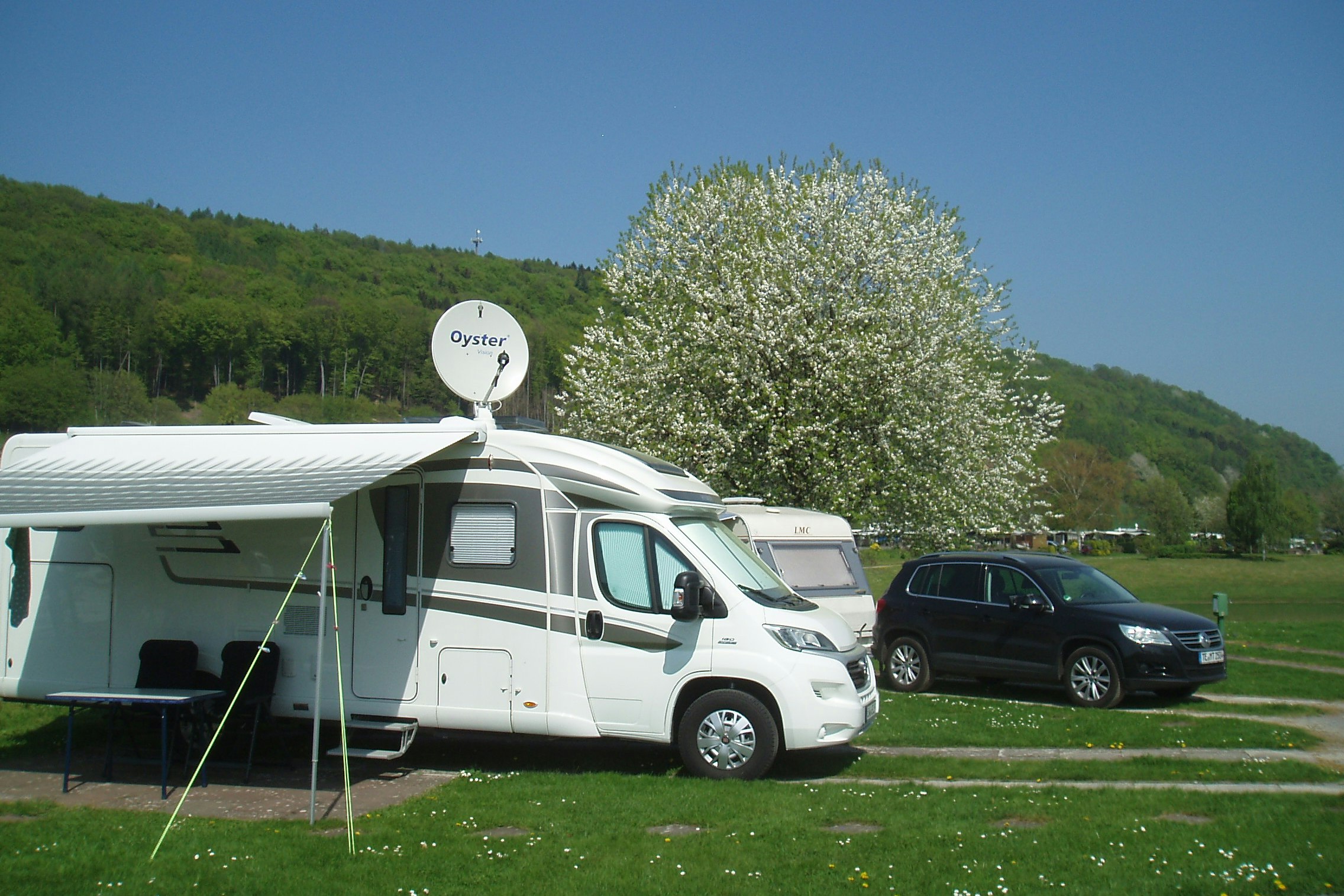 Campingplatz Sonnenwiese - Standplätze auf grüner Wiese 