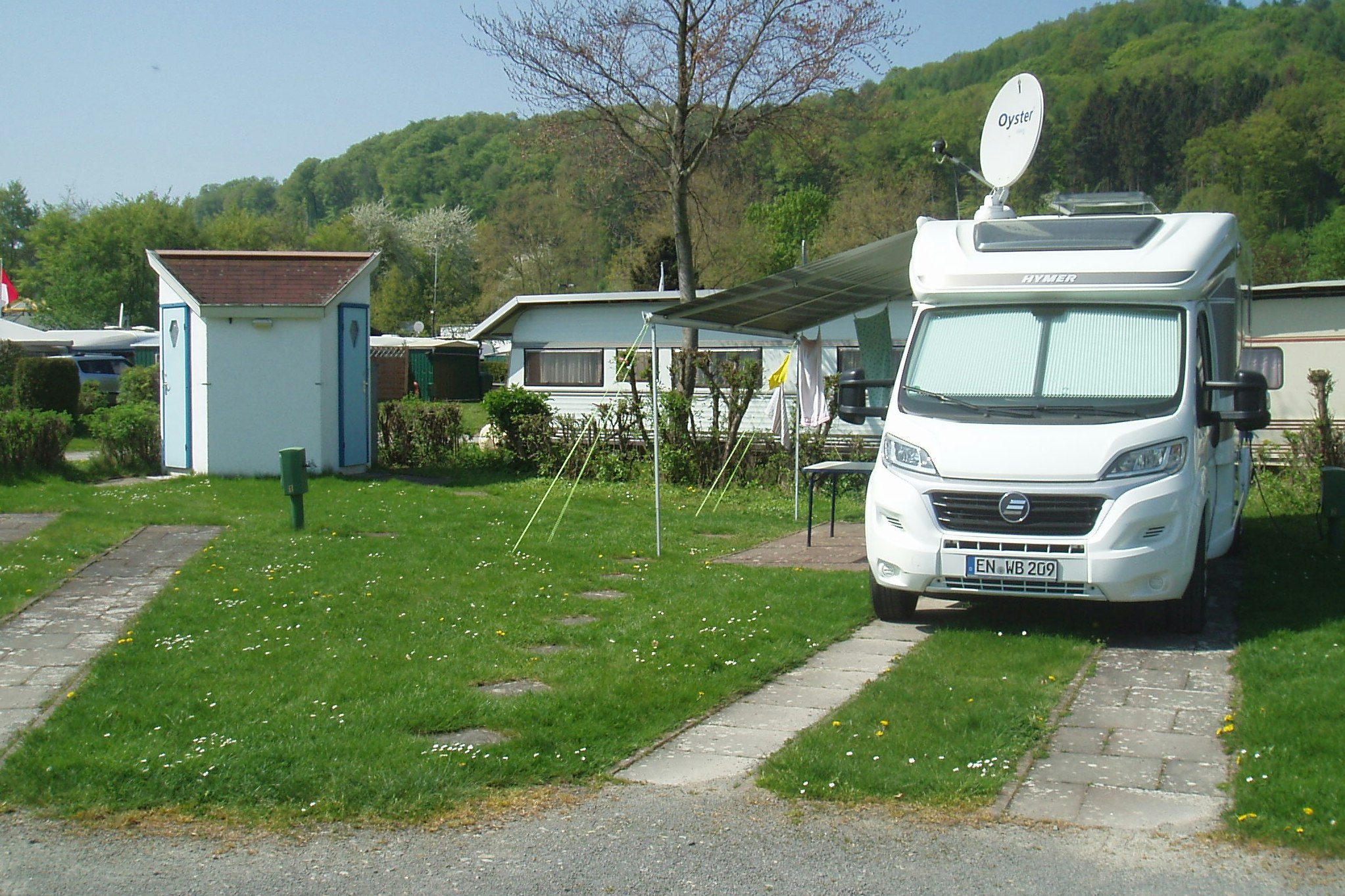 Campingplatz Sonnenwiese - Standplatz im Grünen