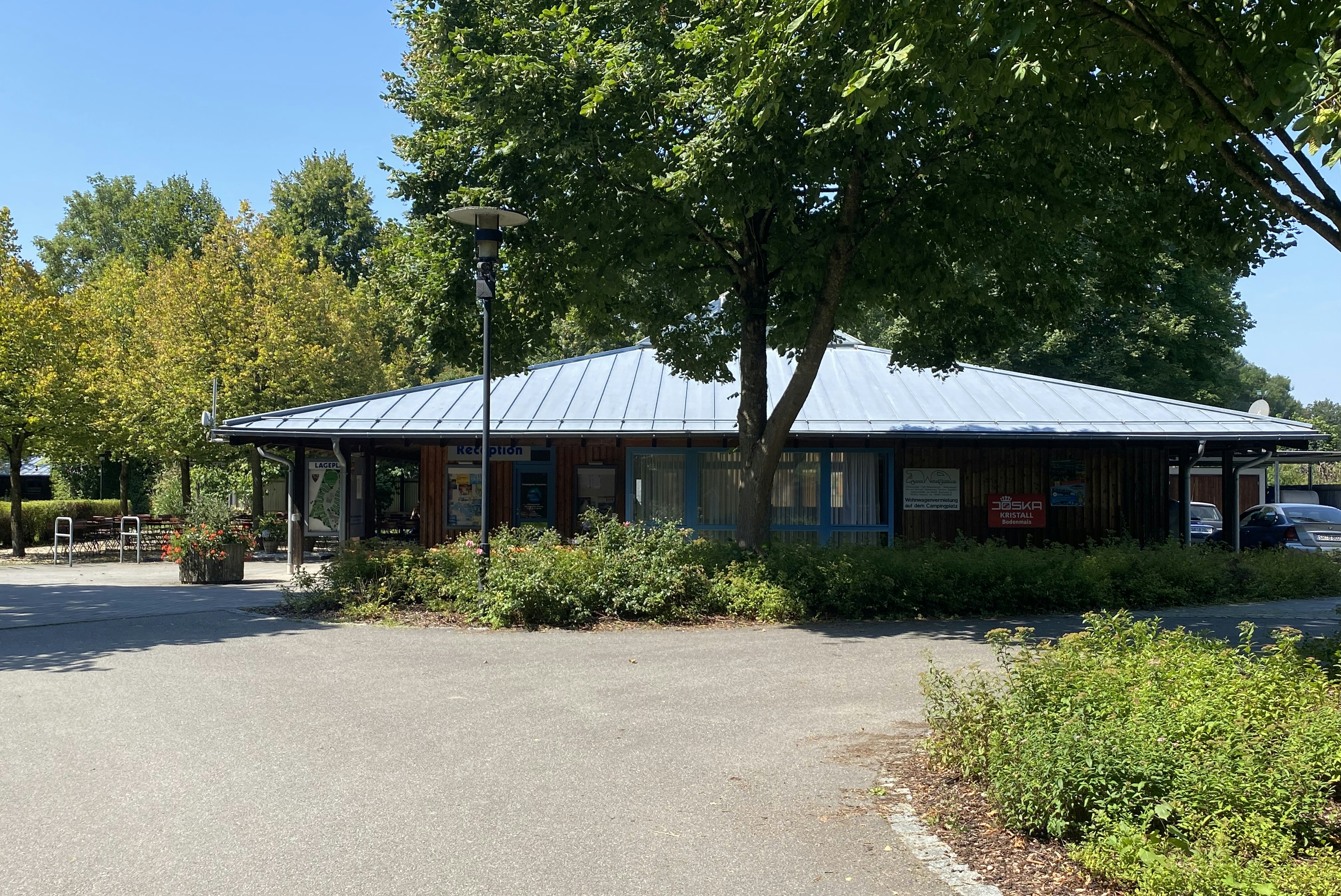 Campingplatz Straubing - Rezeption des Campingplatzes