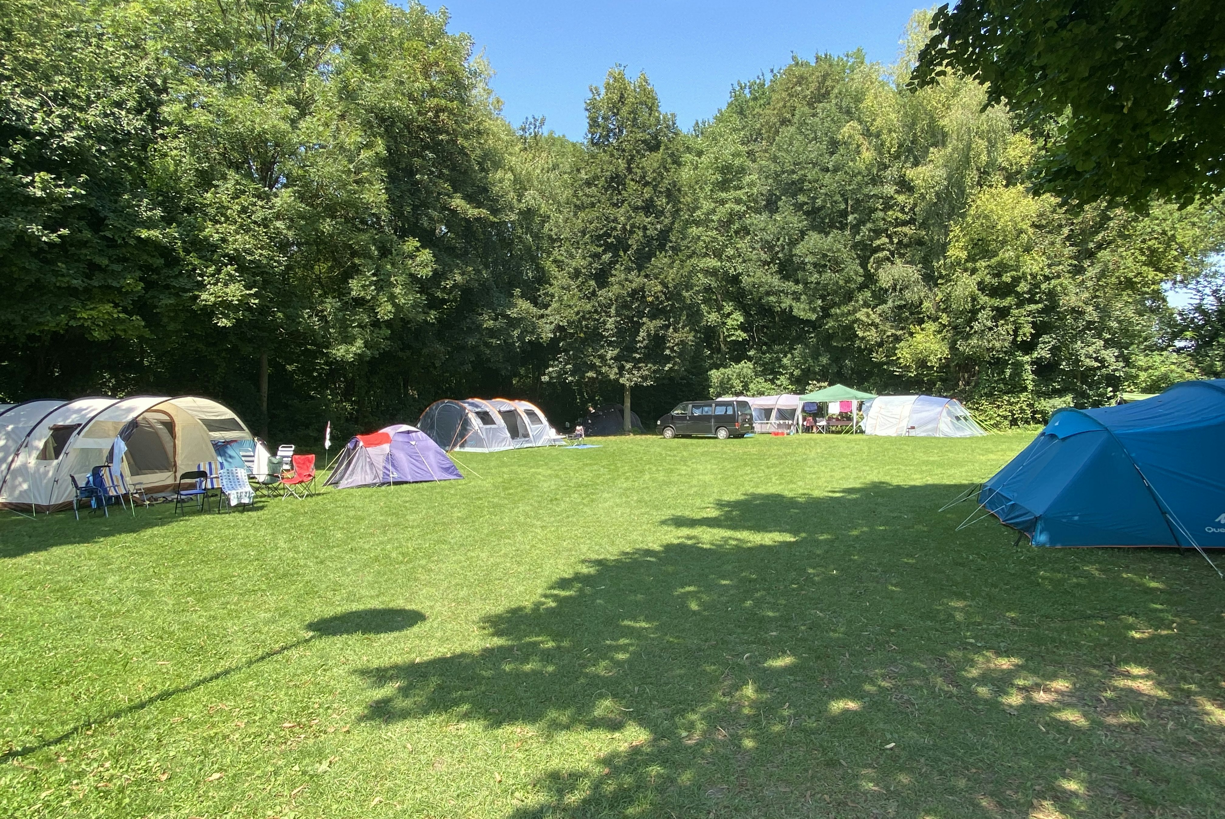 Campingplatz Straubing - Zeltwiese auf dem Campingplatz