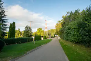Campingplatz Waldpark Hohenstadt - Straße