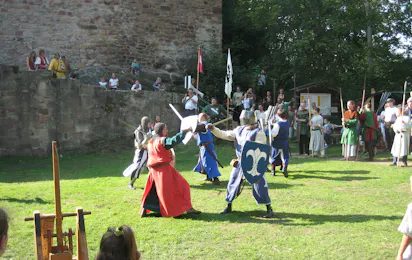 Campingplatz & Naturbad Burg Wallenstein